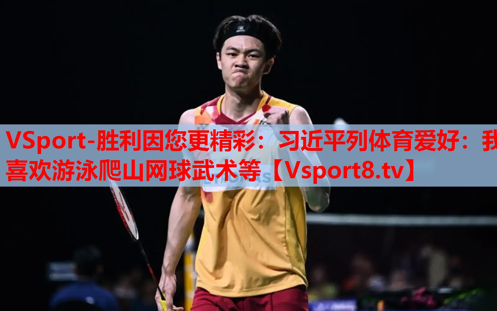 VSport-胜利因您更精彩：习近平列体育爱好：我喜欢游泳爬山网球武术等