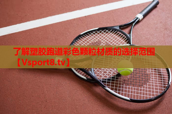 了解塑胶跑道彩色颗粒材质的选择范围